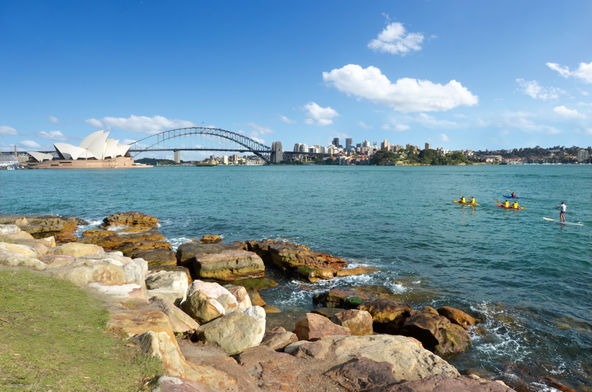 Kayaking In Sydney Harbour