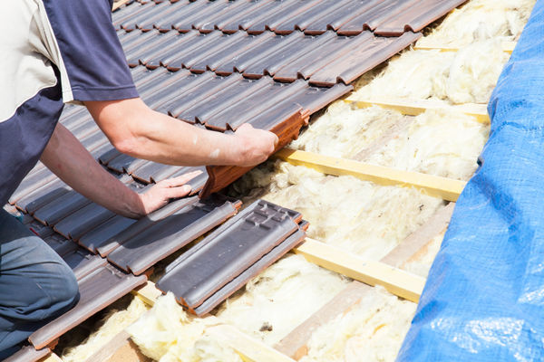 Insulation inside roof space