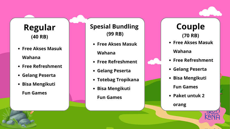 Contoh Racepack Tropikana Fun Run