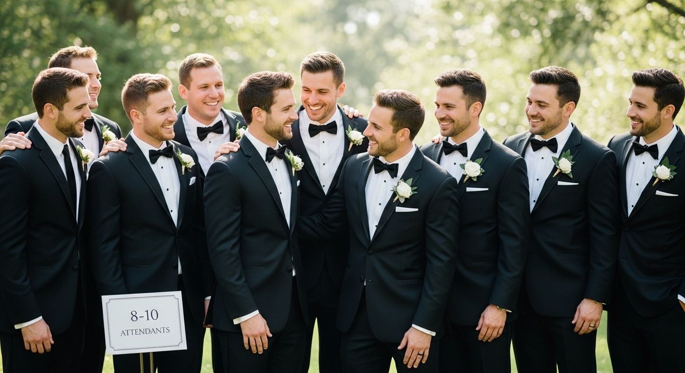 Average Size of Wedding Party Plan Your Crew