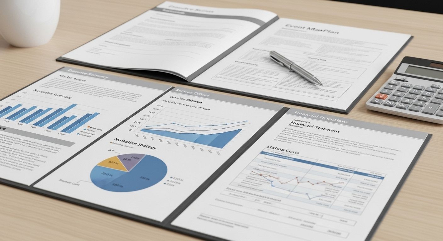 business plan for event management company