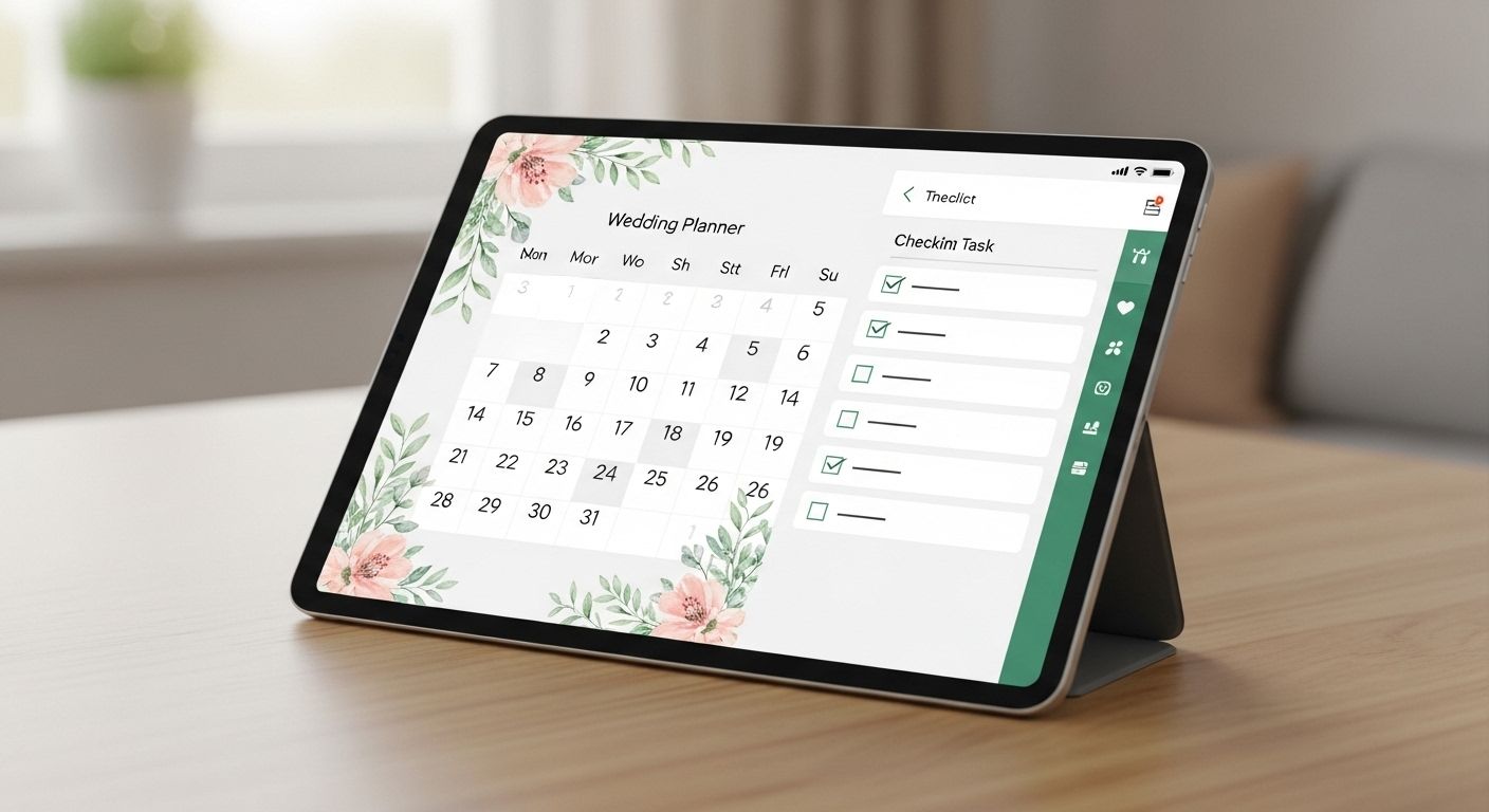 Electronic Wedding Planner Smart Tools
