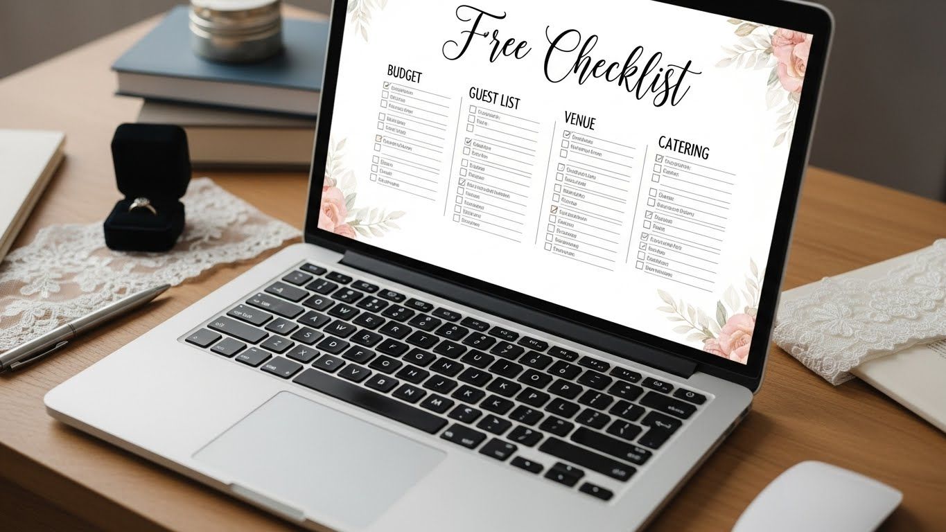 Free Wedding Planning Checklist Printable Plan Easy