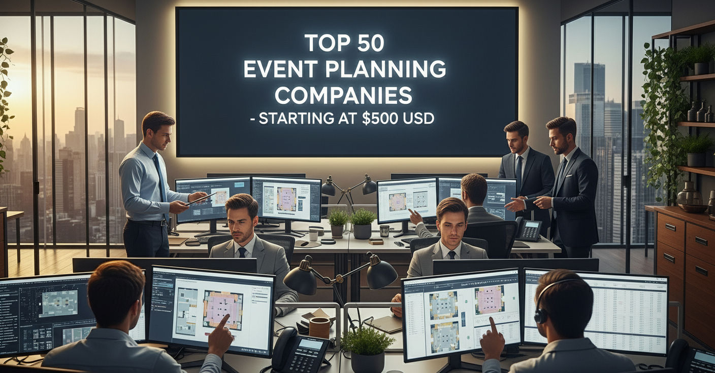 top 50 event planning companies