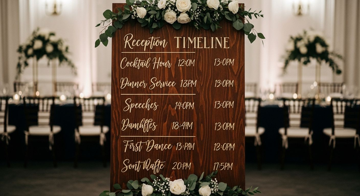 typical reception timeline
