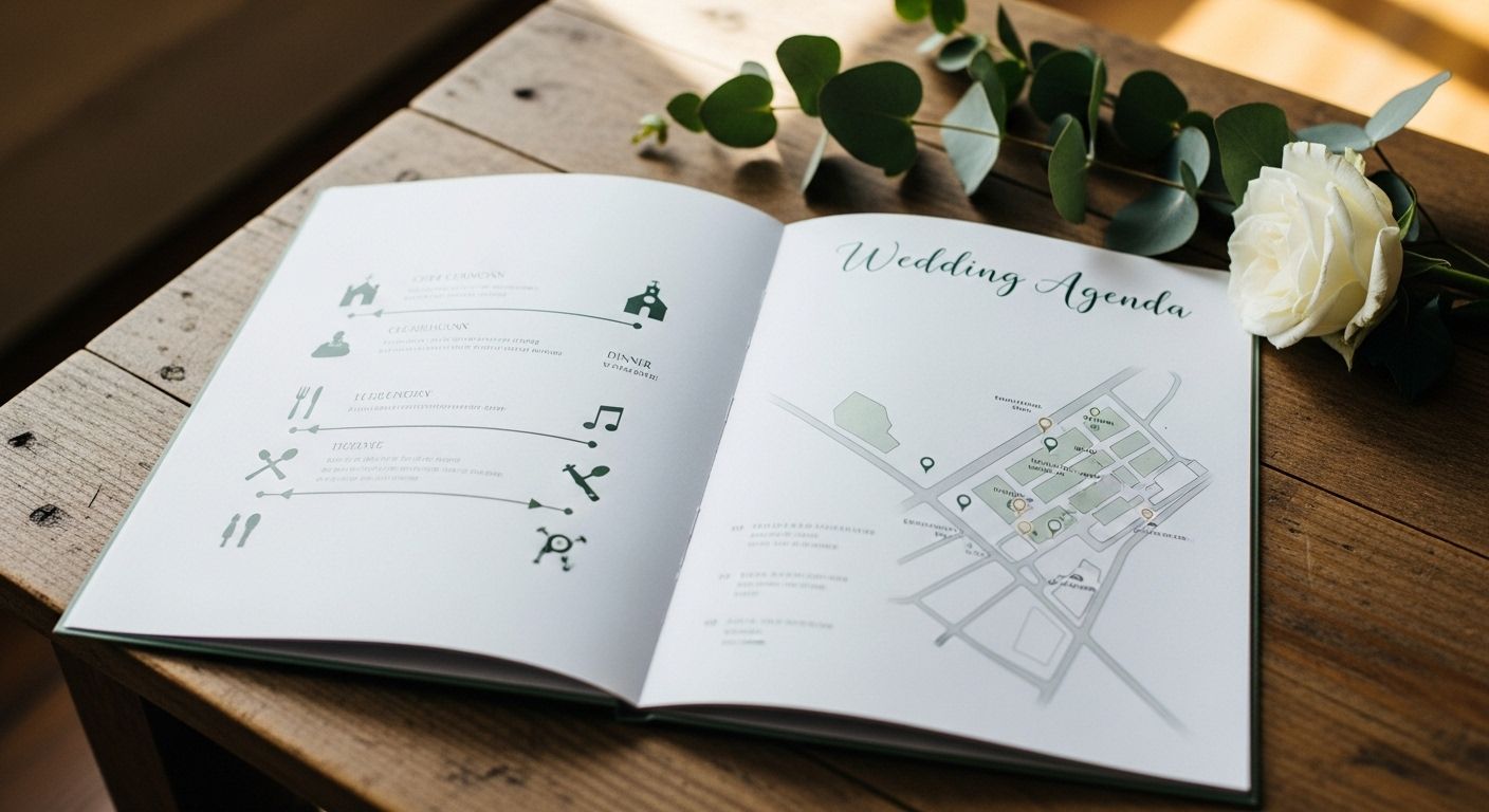 Typical Wedding Agenda Key Details