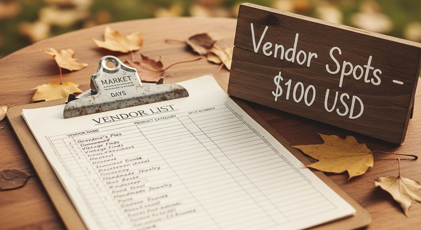 vintage market days vendor list