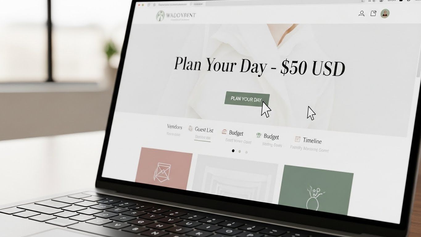 wedding management website