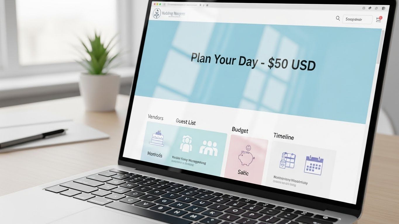 Wedding Management Website Plan Your Dream Day