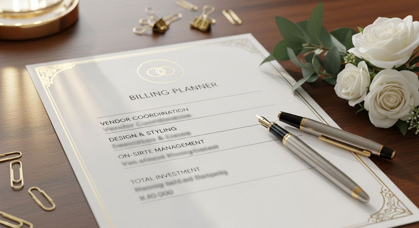 Wedding Planner Charges Plan Your Perfect Day