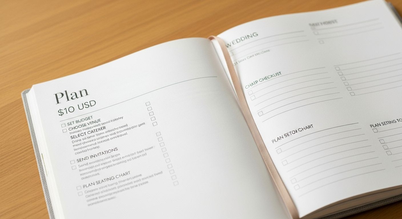 wedding planning list free