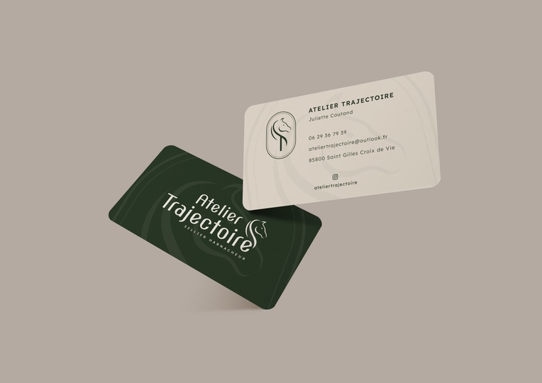 Cartes de visite Atelier Trajectoire