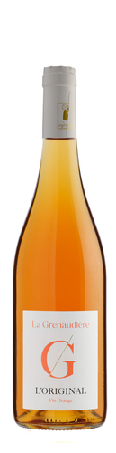 bottle orange wine white maceration l original domaine de la grenaudiere