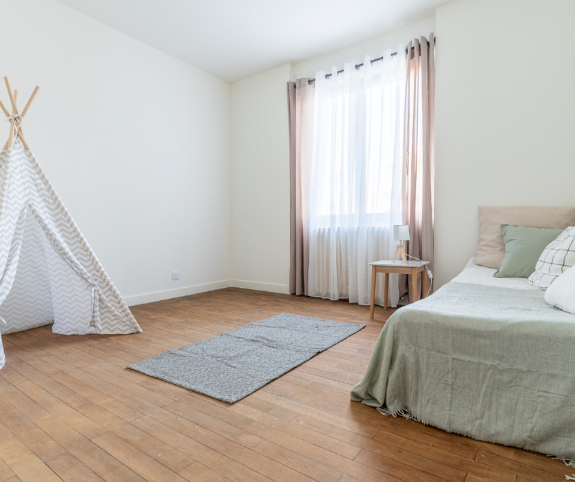 Home staging chambre enfant après par antepostea Couëron 44