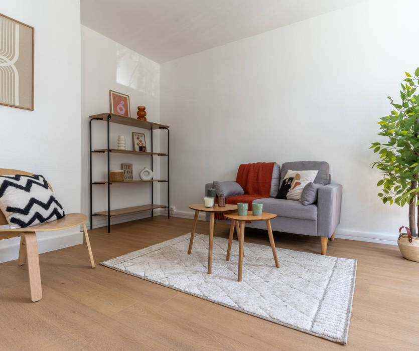 Home staging à Nantes - Salon - APRES ANTEPOSTEA