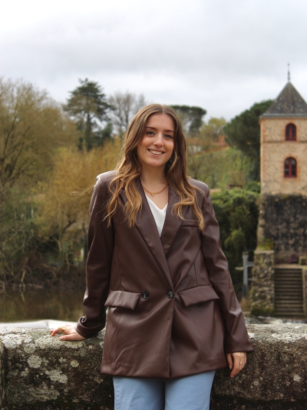 Veste Bruges marron