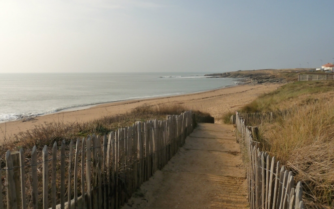 Plage des Dunes en Vendée