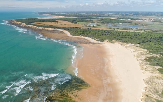 Plage de la Mine à Jard Sur Mer