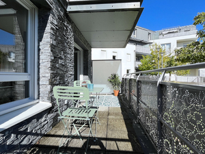 Terrasse aménagée dans appartement à vendre à Nantes 44