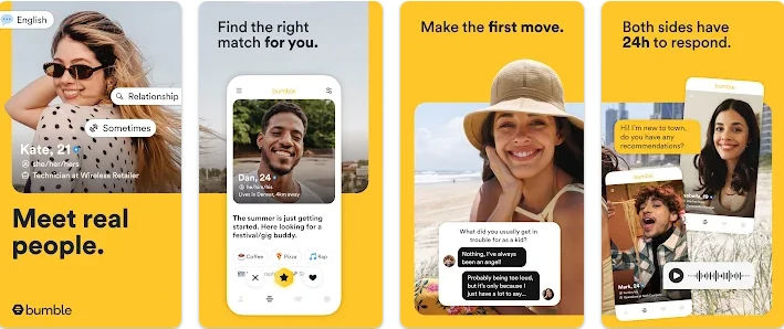 Bumble - Dating. Friends. Bizz