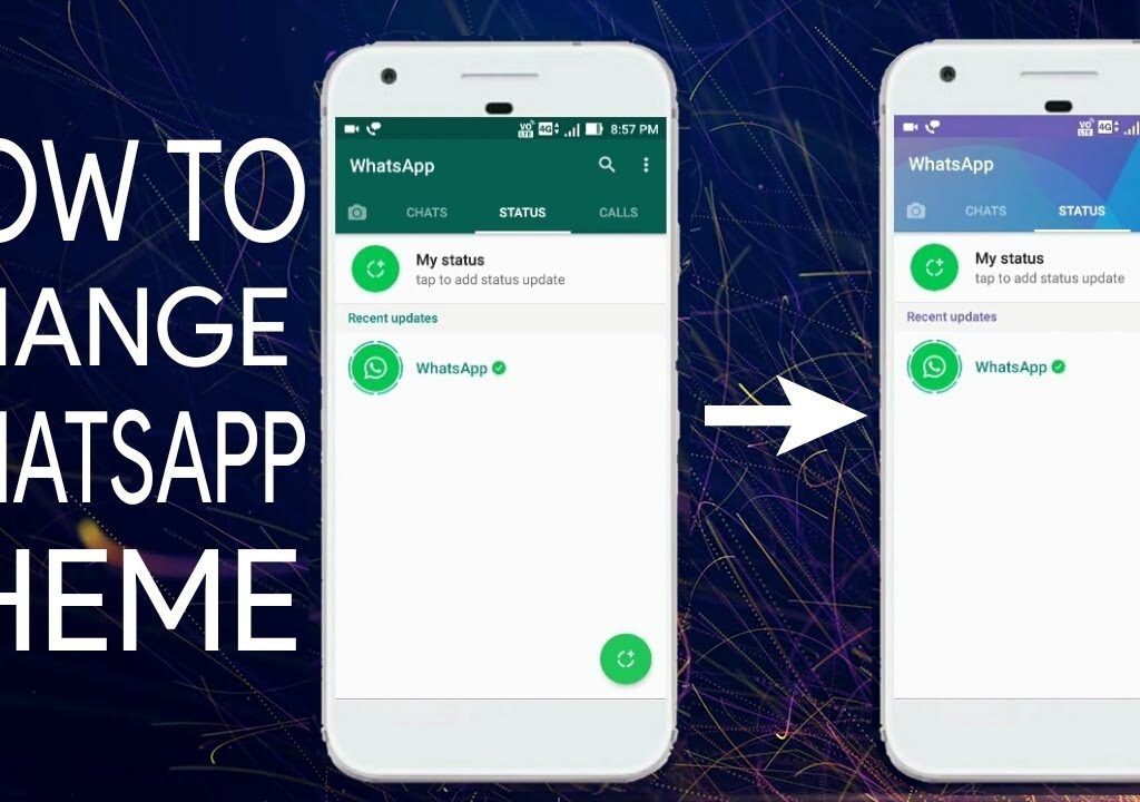 Цвет ватсап. Colour ватсап change WHATSAPP. Change Theme in app.