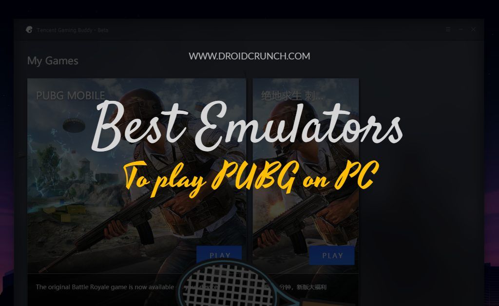 best pubg emulator for low end laptop