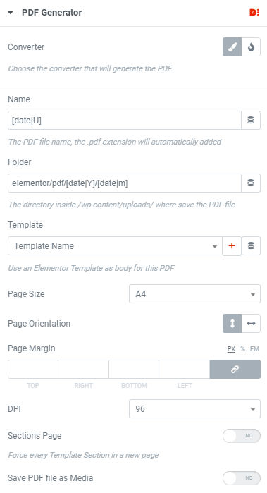 PDF Generator Dynamic Content for Elementor