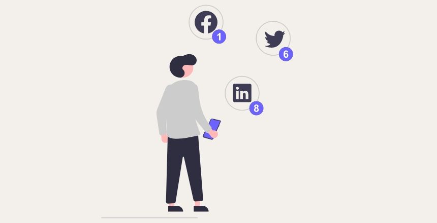 Social media share buttons