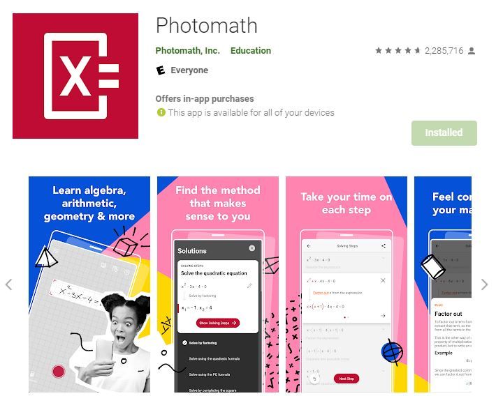 Best math solving apps for android smartphones droidcrunch
