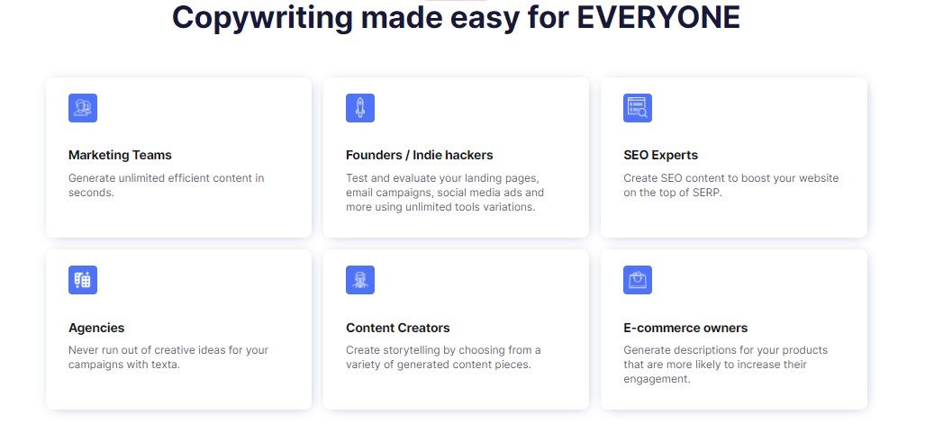 Texta.ai Review: Features, Pricing, Alternatives, Pros & Cons - DroidCrunch