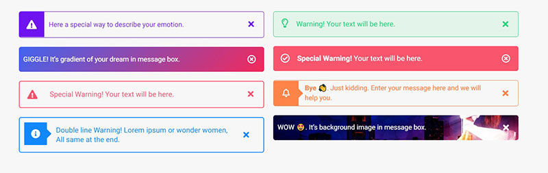 Message Box Widget for Elementor