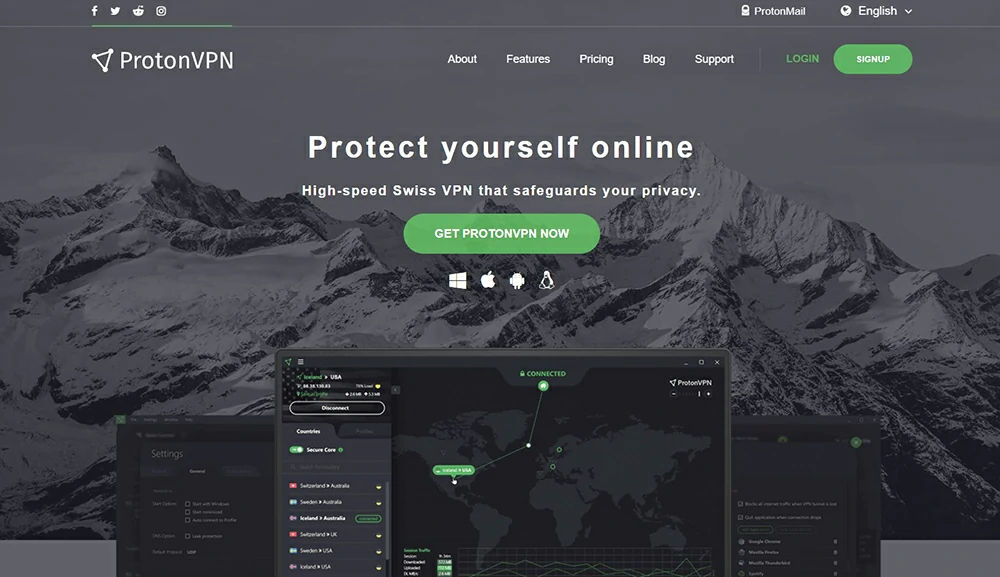 Proton VPN Software