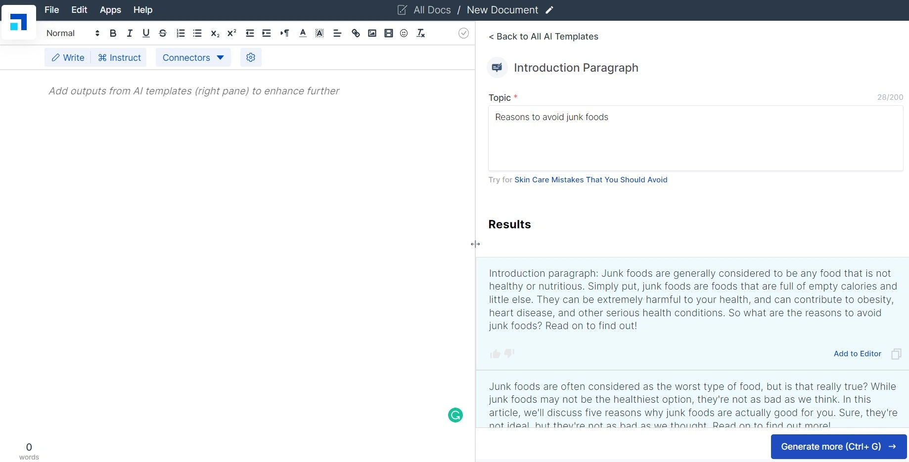 Scalenut Introduction paragraph