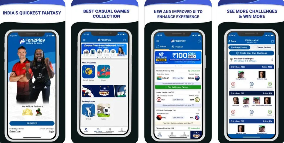Best Fantasy Cricket Apps Fan2Play