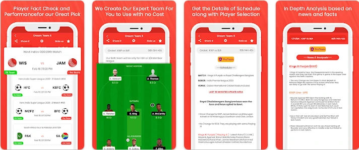 Best Fantasy Cricket Apps Fantasy MyTeam 11