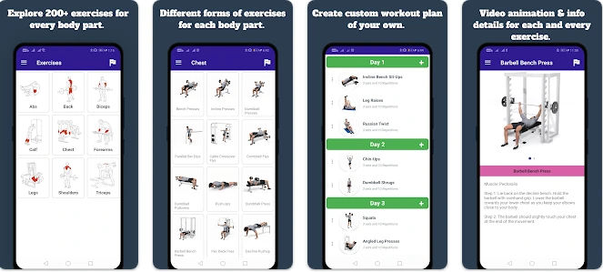 Gym Workout & Fitness Trainer
