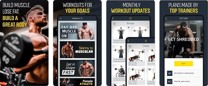 Gym Workout Planner - Weightli