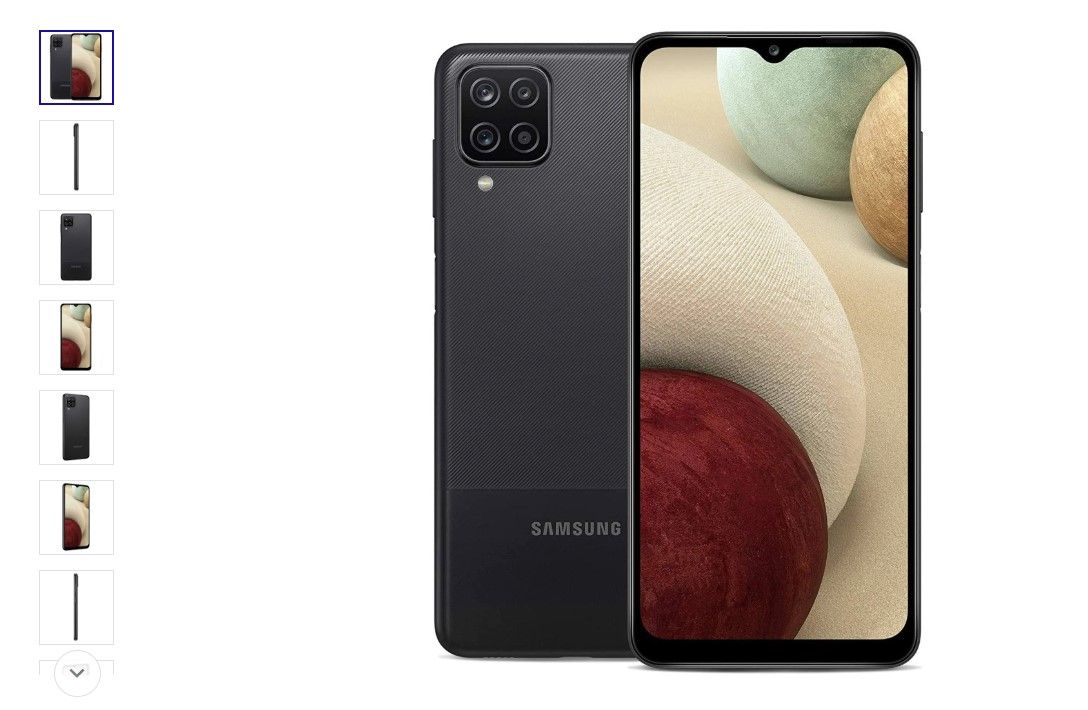 Galaxy a12 samsung smartphone