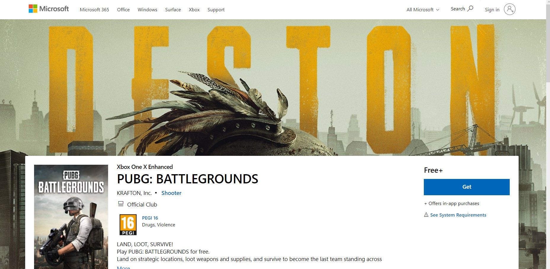 Pubg battleground windows 11 game