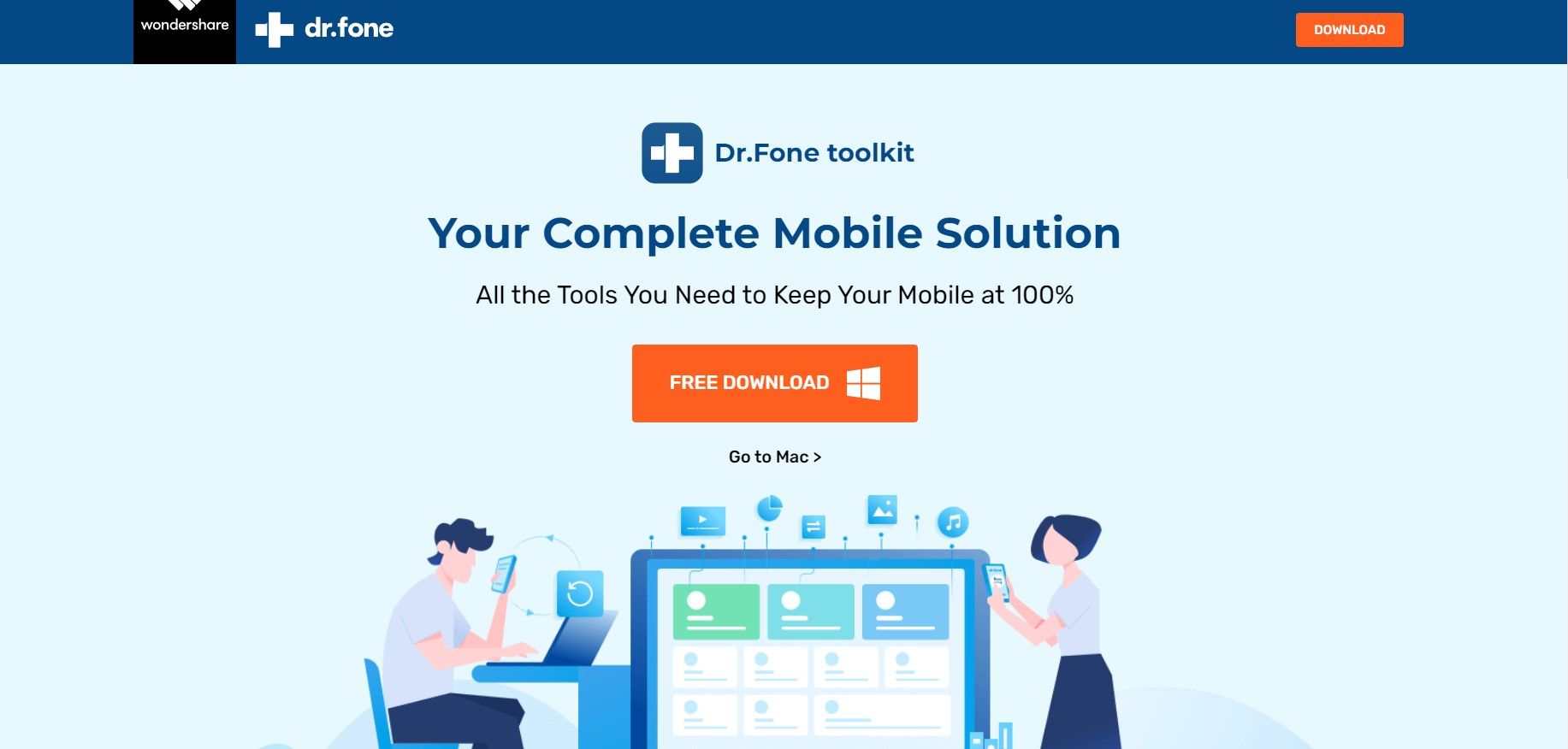 Dr. fone whatsapp recovery tool