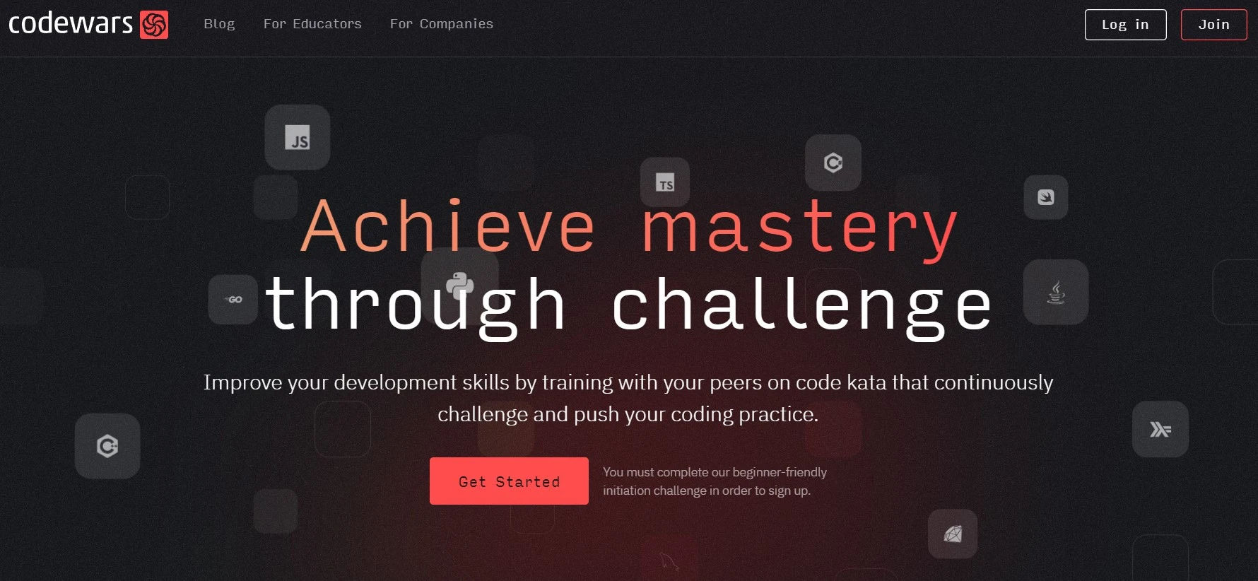 Codewars pushes your coding practice