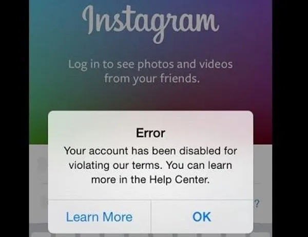 Instagram IP Ban