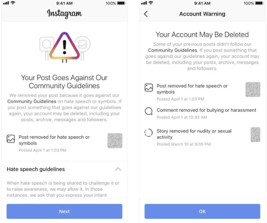 Instagram Shadow Ban