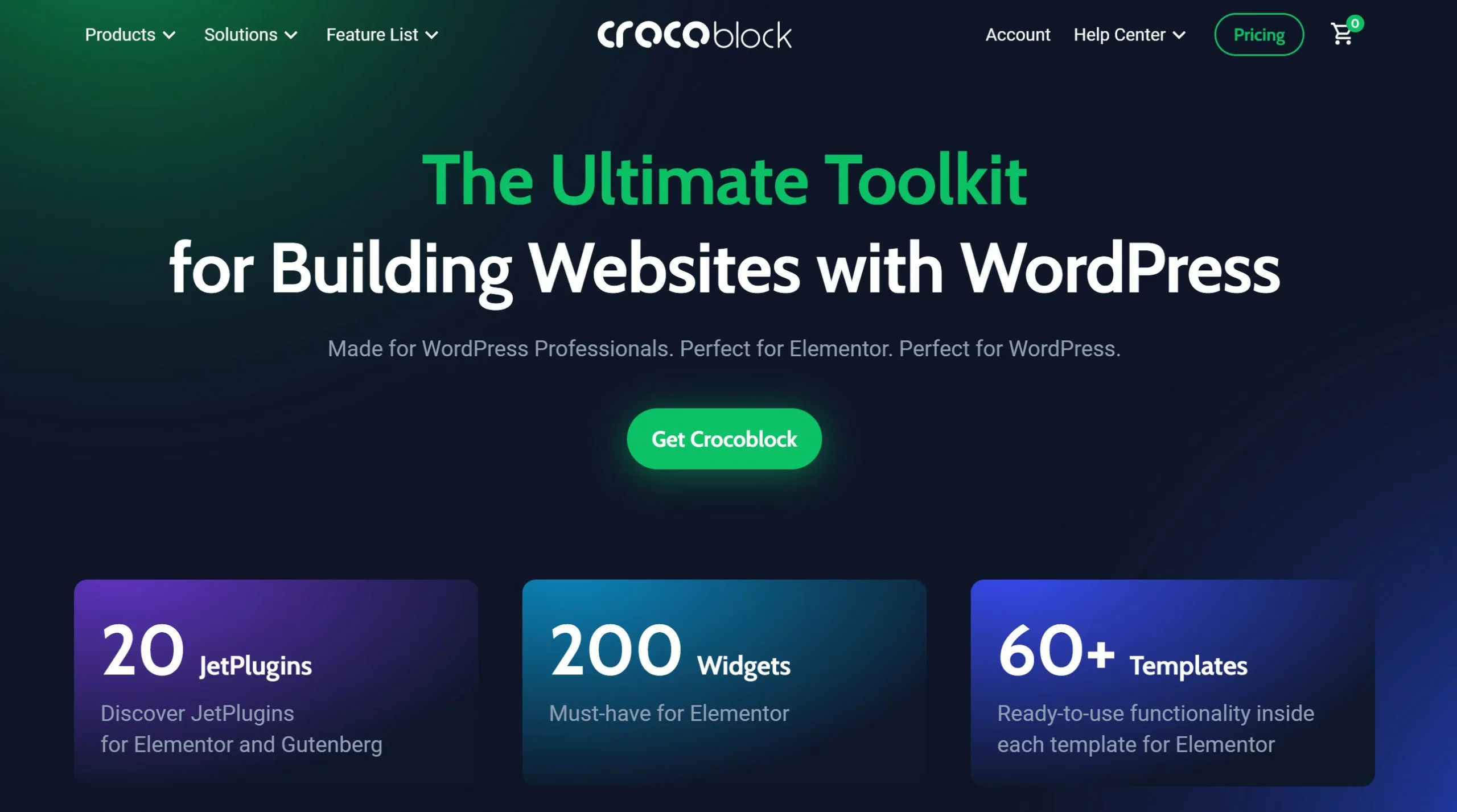 Crocoblock HomePage