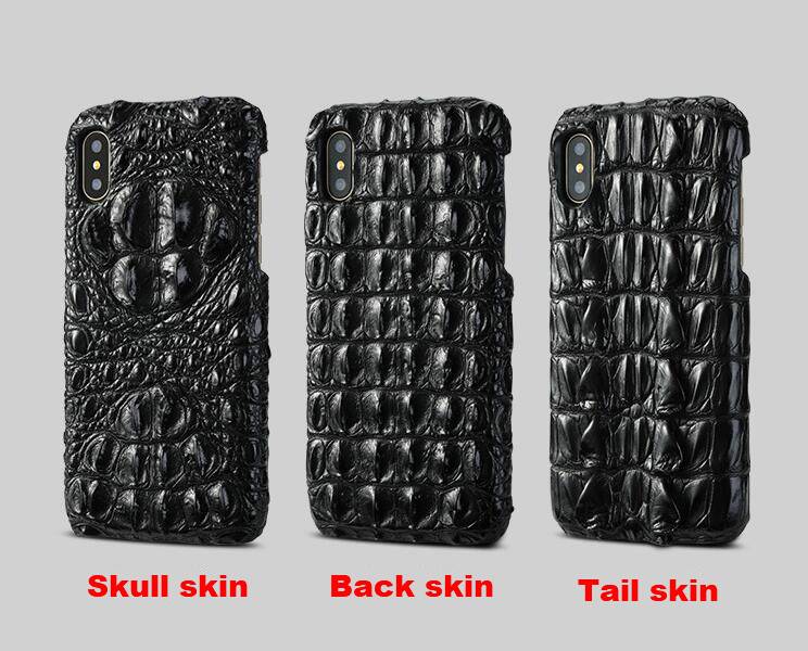 Genuine Alligator Crocodile iPhone XS Max Case