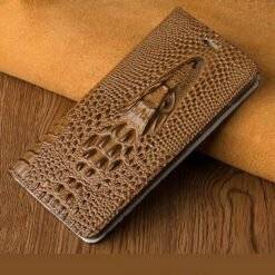 Genuine 3D Crocodile Pattern Case for Samsung Galaxy S21 Note Ultra