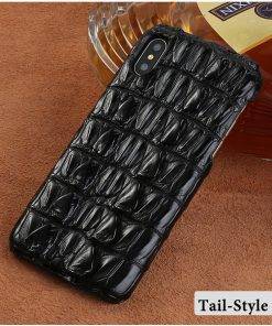 Real Crocodile Leather iPhone Case – Tail Skin
