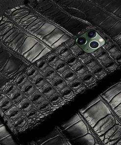 Genuine Crocodile Skin iPhone Case – Backbone Hornback