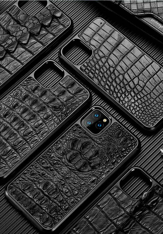 Real Alligator Crocodile Skin Case for iPhone 12 Pro Max Case