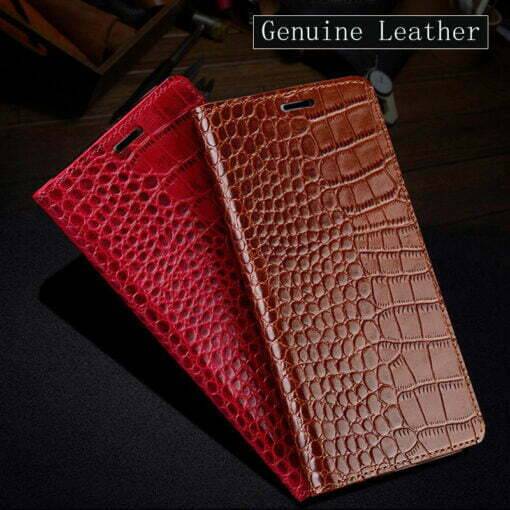 Genuine Cowhide Leather Flip Case For iPhone 16 Pro Max Card Slot Holder Cover - Image 2